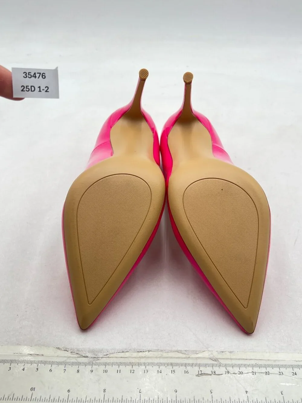 FSJ Hot Pink Pointed Toe High Heels Sexy Stiletto Pumps Office Lady Casual Shoes - Picture 7 of 8
